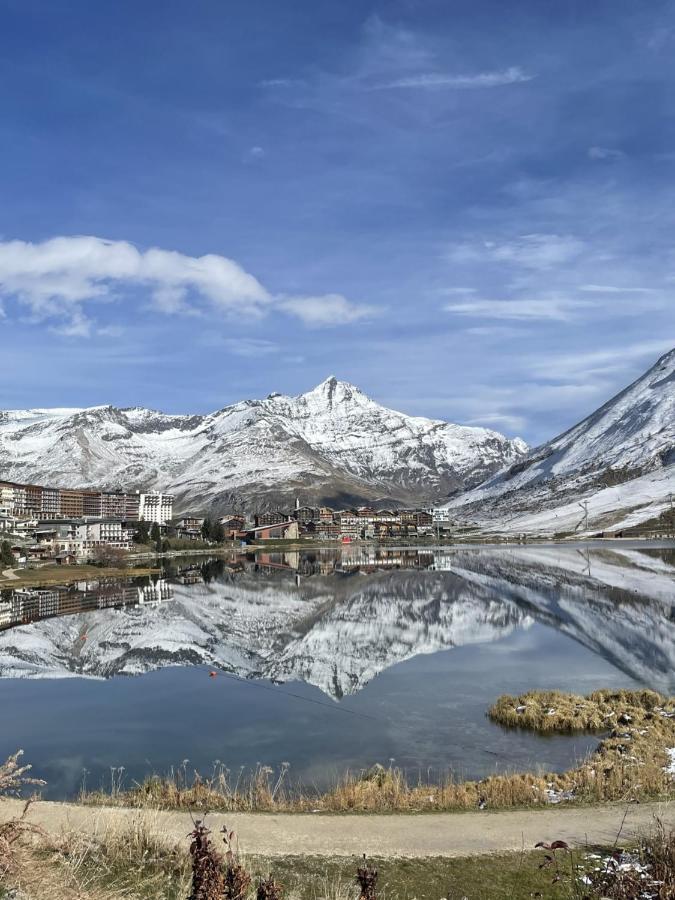 Charmant Studio Aux Pieds Des Pistes Vue Sur La Montagne ティニュ エクステリア 写真