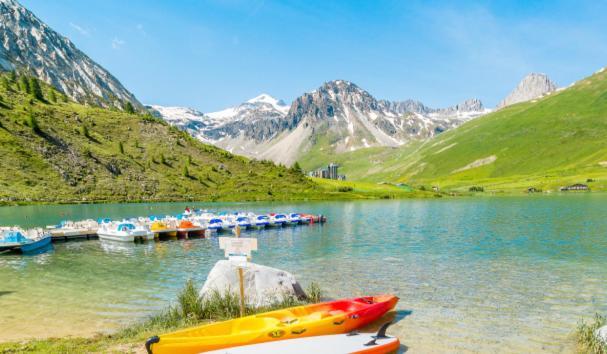Charmant Studio Aux Pieds Des Pistes Vue Sur La Montagne ティニュ エクステリア 写真